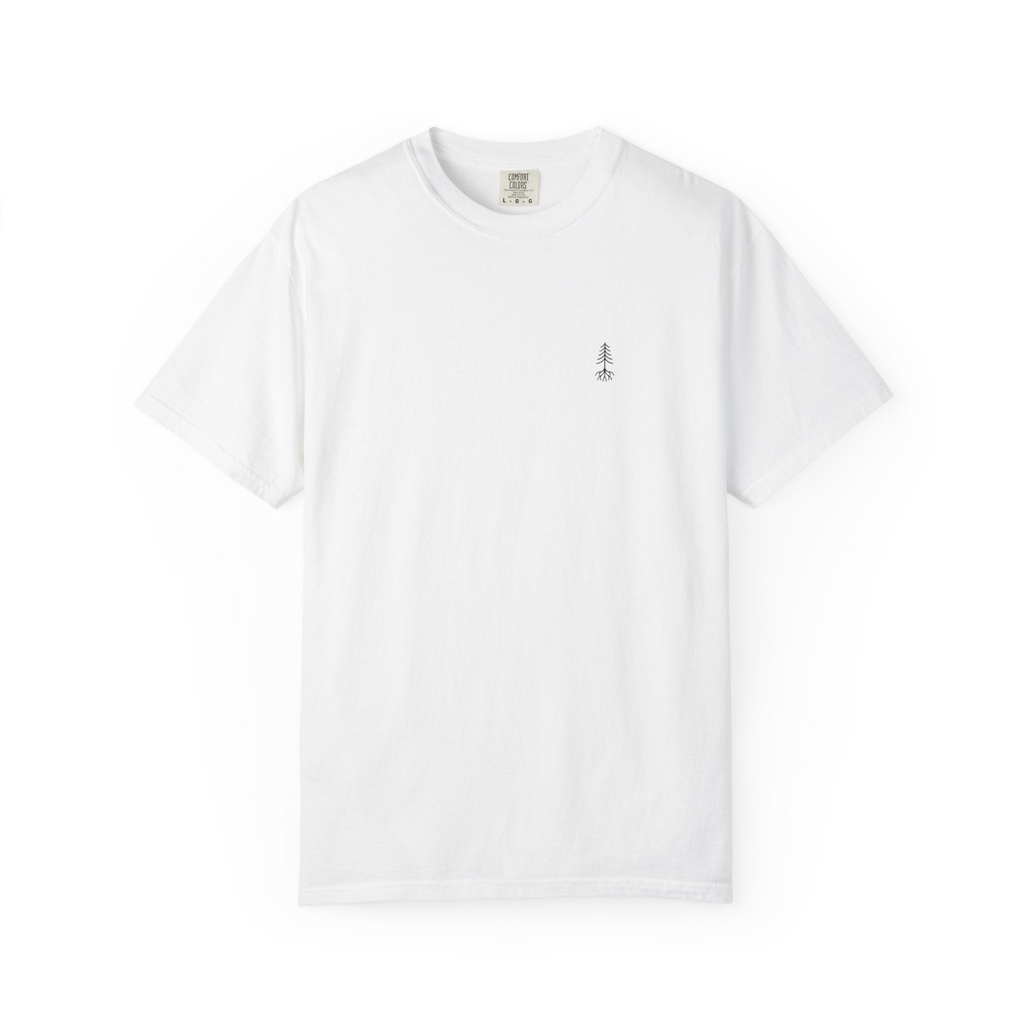 Icy Sunset White T-shirt