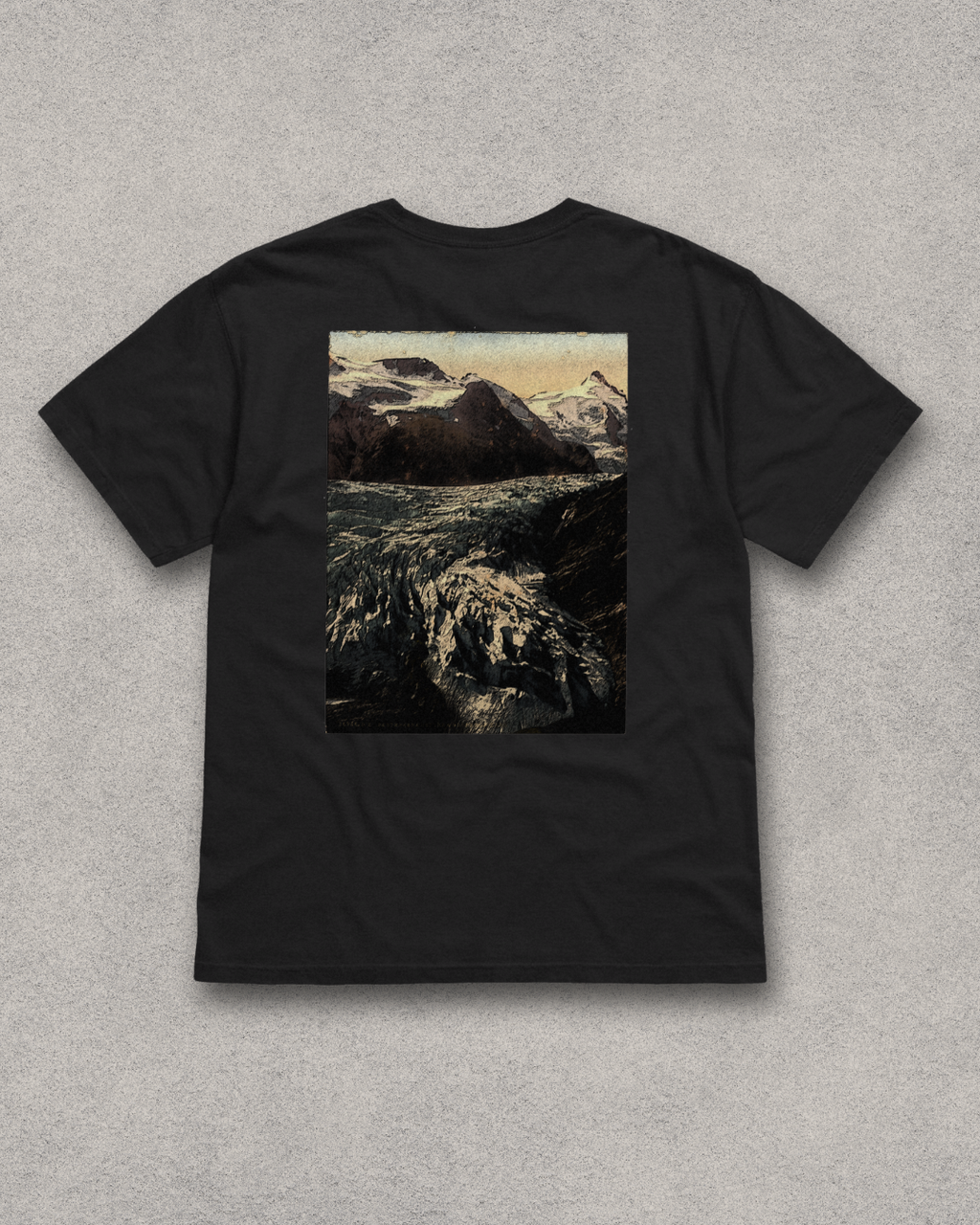 Icy Sunset White T-shirt