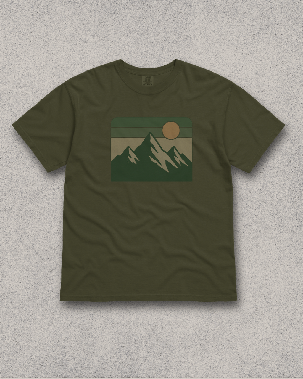Grainy mountain t-shirt