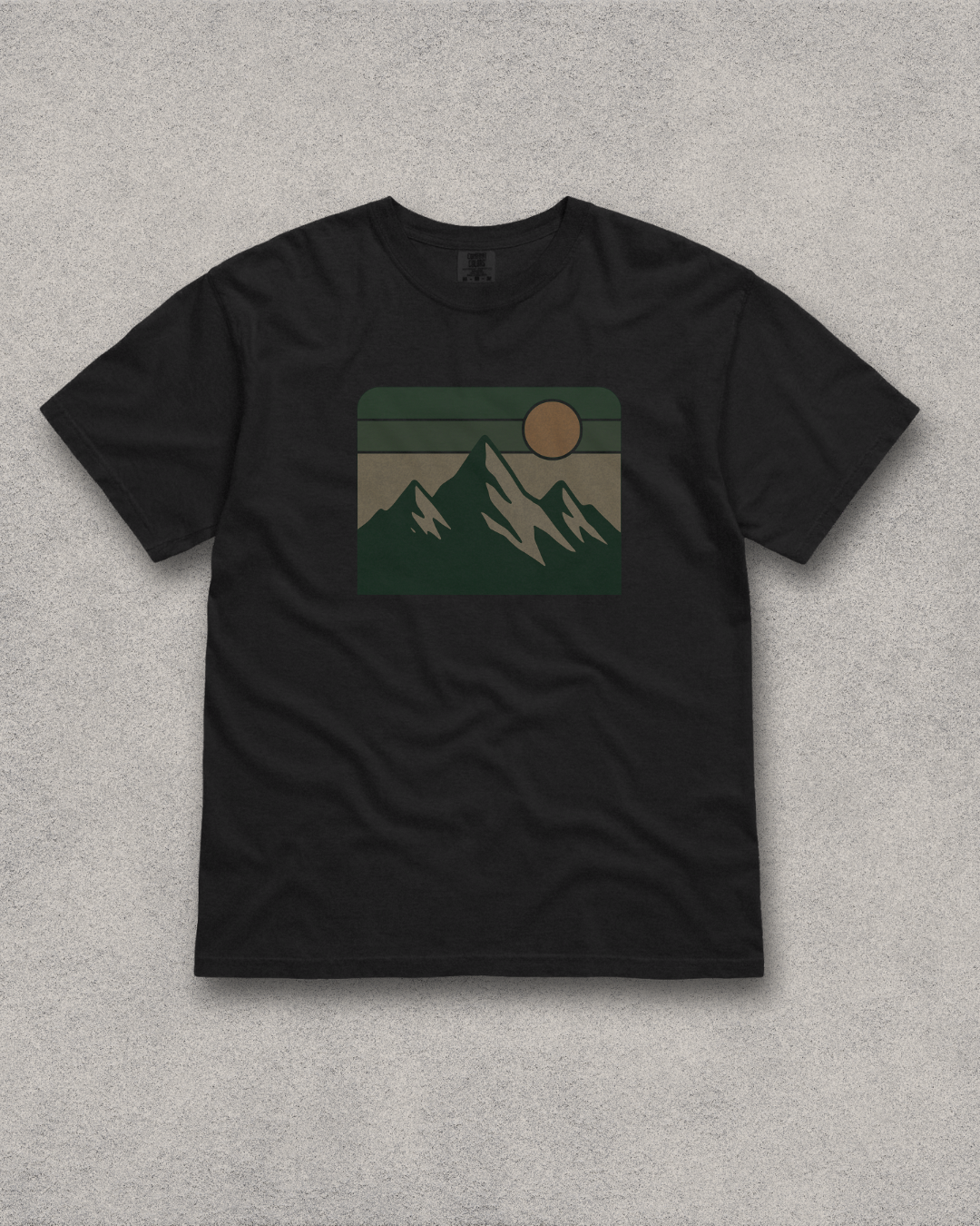 Grainy mountain t-shirt
