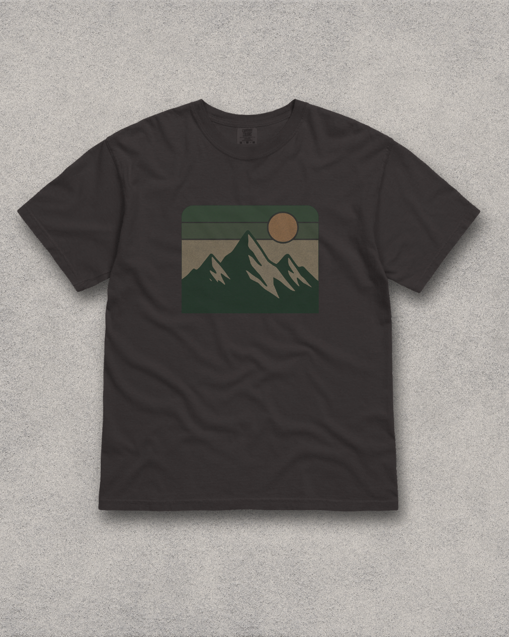 Grainy mountain t-shirt