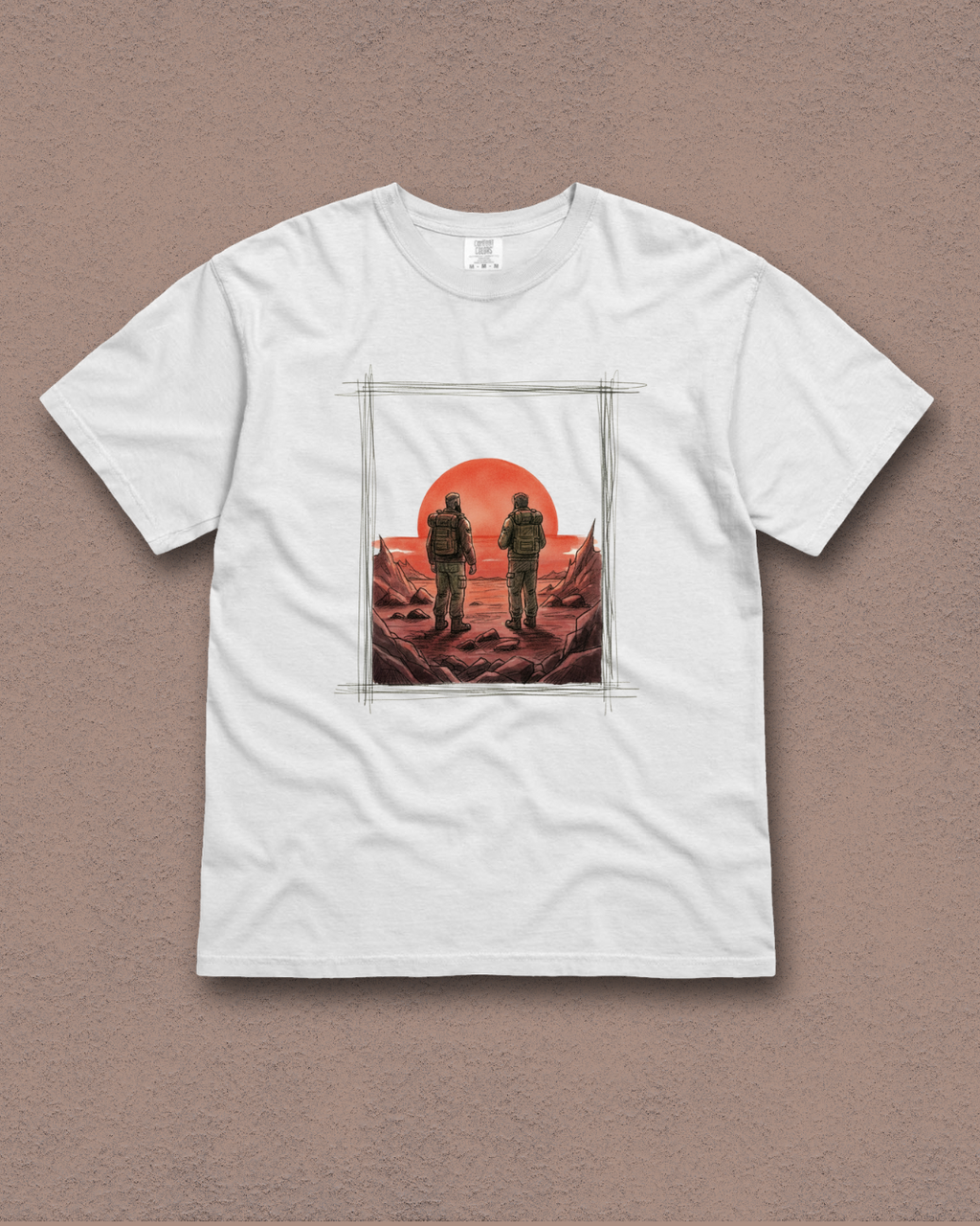 Two Hikers T-shirt