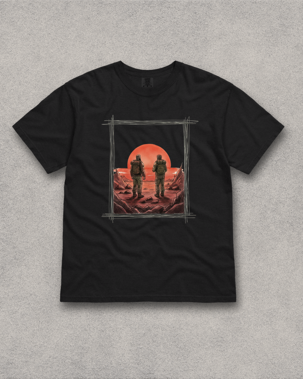 Two Hikers T-shirt