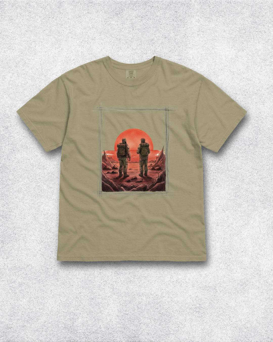 Two Hikers T-shirt