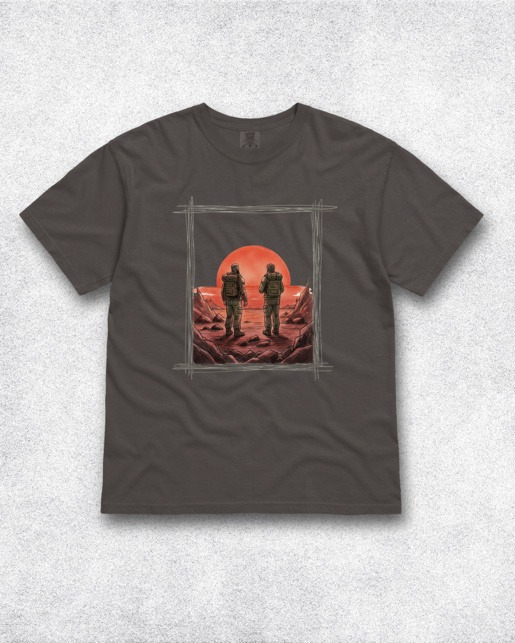 Two Hikers T-shirt