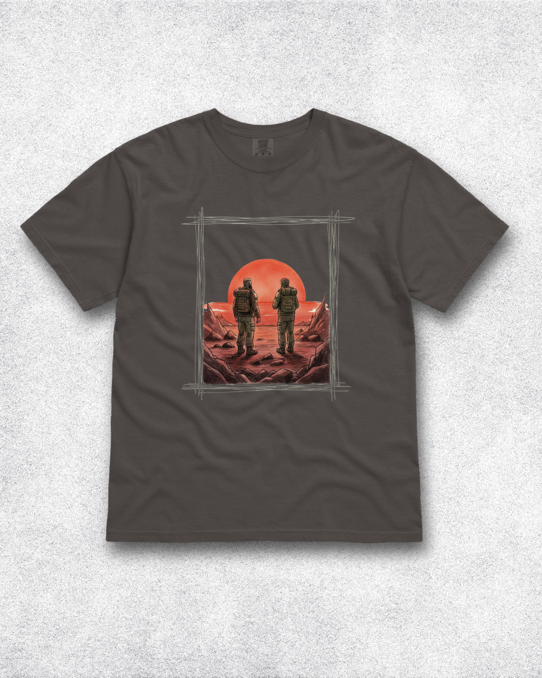 Two Hikers T-shirt